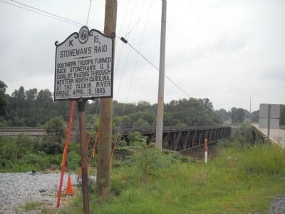 Stoneman’s Raid Marker. Click for full size. Stoneman’s Raid Marker image. Click for full size.