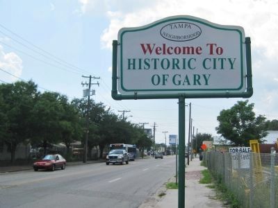 Welcome to the Historic City of Gary image. Click for full size.