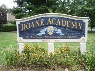 Doane Academy sign. Click for full size. Doane Academy sign image. Click for full size.