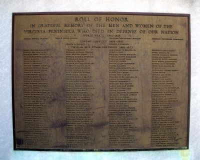 Roll of Honor image. Click for full size.