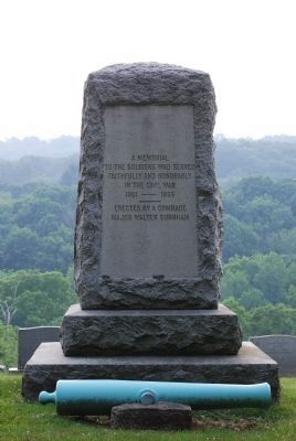 A Memorial To The Soldiers Who Served Marker image. Click for full size.