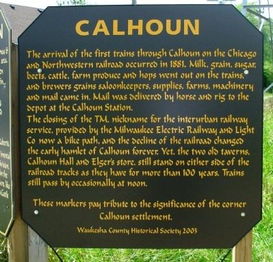 Calhoun Marker image. Click for full size.