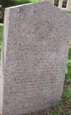 Colonel A. M. Hobby Marker image. Click for full size.