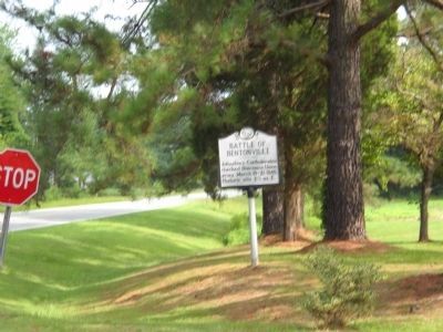 Marker on Harper House Road. Click for full size. Marker on Harper House Road image. Click for full size.