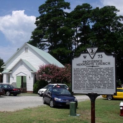 Providence Mennonite Church image. Click for full size.