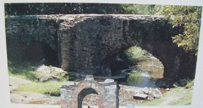 Espada Aqueduct Photo on Marker image. Click for full size.