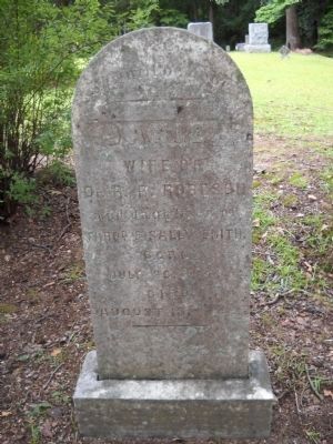 Grave of Janie Smith. Click for full size. Grave of Janie Smith image. Click for full size.