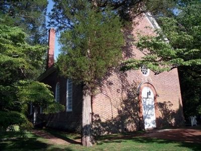 Ware Episcopal Church, c.1690 image. Click for full size.