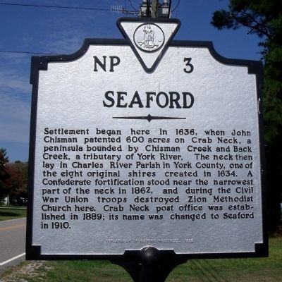 Seaford Marker image. Click for full size.