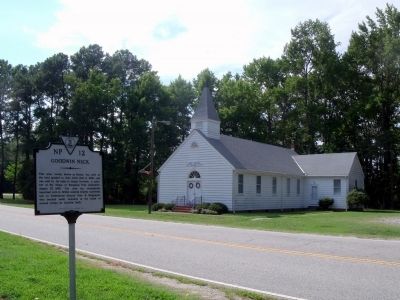 Dandy Baptist Church on Goodwin Neck Rd. Click for full size. Dandy Baptist Church on Goodwin Neck Rd image. Click for full size.