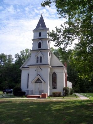 Zion Poplars Baptist Church. Click for full size. Zion Poplars Baptist Church image. Click for full size.