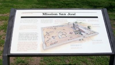 Mission San José / La Misión de San José Marker image. Click for full size.