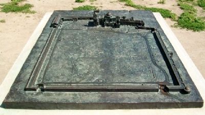 Mission San Jos� Bronze Diorama image. Click for full size.