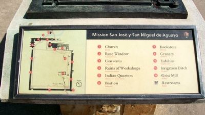 Mission San Jos� Bronze Diorama Key image. Click for full size.