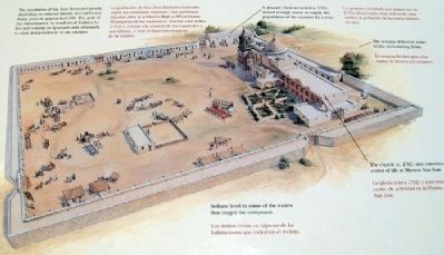Concept of Mission San Jos� on Marker image. Click for full size.