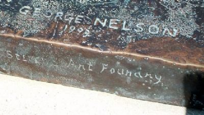 Mission San Jos� Bronze Diorama Sculptor image. Click for full size.