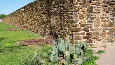 Mission San Jos Exterior Compound Wall image. Click for full size.