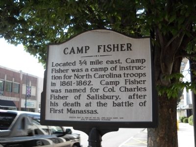 Camp Fisher Marker image. Click for full size.
