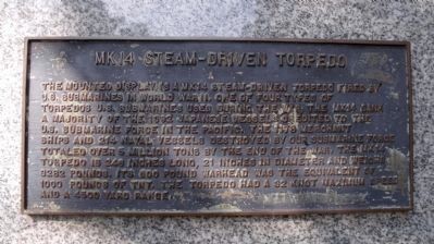 MK14 Steam-Driven Torpedo image. Click for full size.