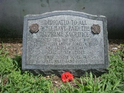 Dedicated To All Who Have Paid the Supreme Sacrifice. Click for full size. Dedicated To All Who Have Paid the Supreme Sacrifice image. Click for full size.