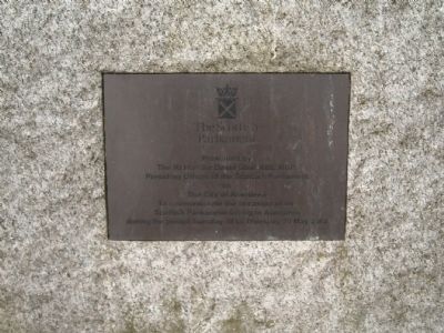 The Scottish Parliament Marker image. Click for full size.