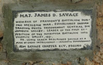 Maj. James D. Savage Marker image. Click for full size.