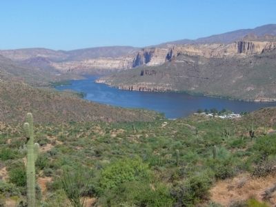 Apache Lake. Click for full size. Apache Lake image. Click for full size.