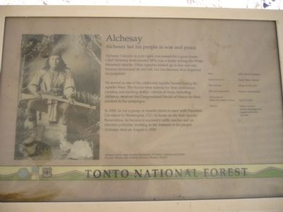 Alchesay Marker image. Click for full size.