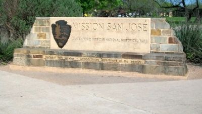 Mission San Jose Site Marker image. Click for full size.