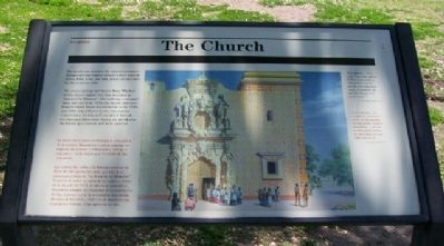 The Church / La iglesia Marker image. Click for full size.