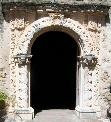Carvings Around Doorway of the Church image. Click for full size.