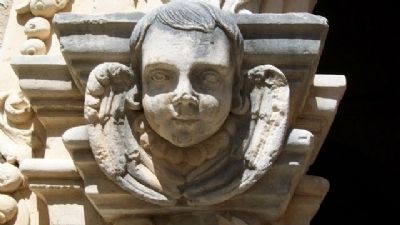 Carved Detail at Church Doorway image. Click for full size.