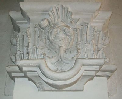 Carved Interior Detail in Church image. Click for full size.