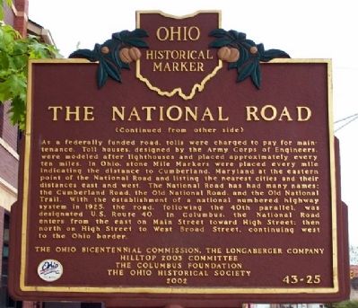 The National Road Marker (Side B) image. Click for full size.