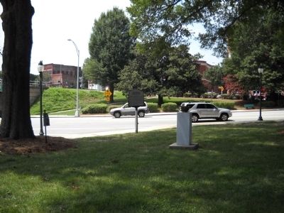 Marker on S Davie Street. Click for full size. Marker on S Davie Street image. Click for full size.