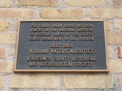 Grand Opera House Marker image. Click for full size.