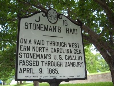 Stonemans Raid Marker image. Click for full size.