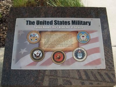 Tampa Honors the 5 Branches of Service. Click for full size. Tampa Honors the 5 Branches of Service image. Click for full size.