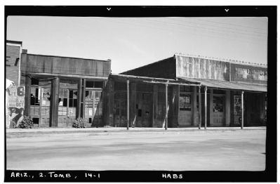 Tombstone Buildings - Allen Street image. Click for full size.