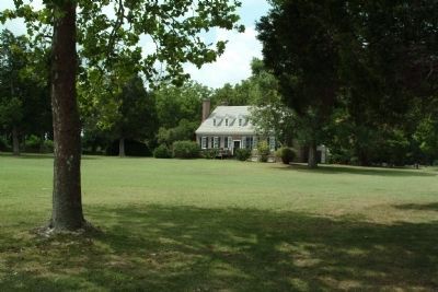 The replica colonial house was built as a memorial to George Washington.. Click for full size. The replica colonial house was built as a memorial to George Washington. image. Click for full size.