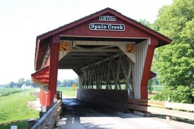 Spain Creek Covered Bridge image. Click for full size.