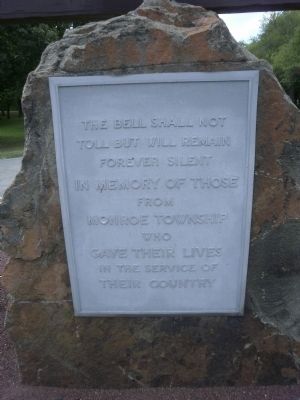 The Bell Shall Not Toll Marker. Click for full size. The Bell Shall Not Toll Marker image. Click for full size.