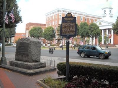 Confederate Conference Marker. Click for full size. Confederate Conference Marker image. Click for full size.