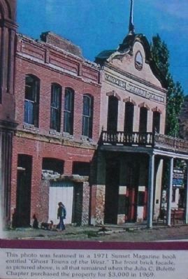 E Clampus Vitus Building in 1970. Click for full size. E Clampus Vitus Building in 1970 image. Click for full size.