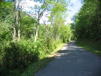 Roadbed of the Old Turnpike image. Click for full size.