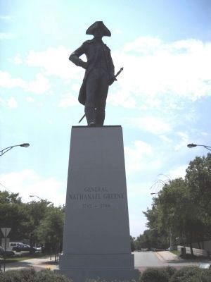 General Nathanael Greene Monument image. Click for full size.