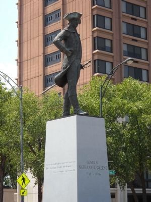 Greene Monument in Greensboro. Click for full size. Greene Monument in Greensboro image. Click for full size.