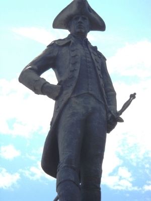 Closeup General Nathanael Greene. Click for full size. Closeup General Nathanael Greene image. Click for full size.