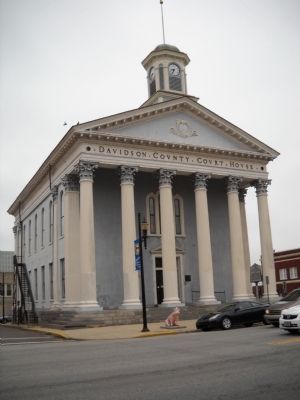 Davidson County Courthouse. Click for full size. Davidson County Courthouse image. Click for full size.