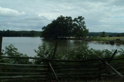 The Land That Was Once Popes Creek Plantation Overlooking the Potomac River image. Click for full size.